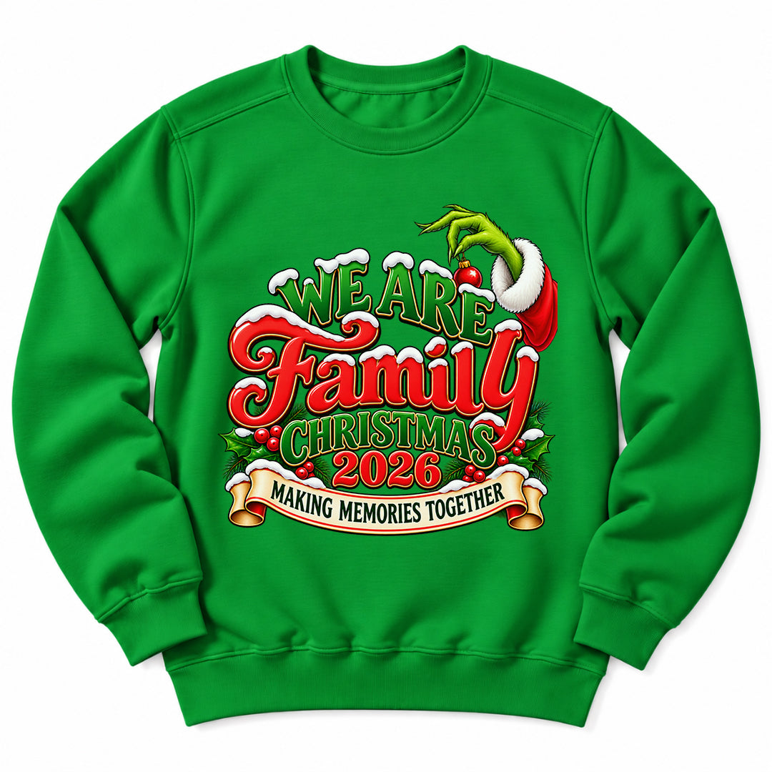 Family Christmas 2026 Sweatshirt