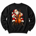 Santa Playing Cello Sweatshirt