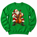 Santa Playing Cello Sweatshirt
