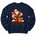 Santa Playing Cello Sweatshirt