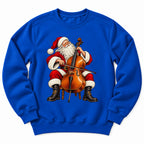 Santa Playing Cello Sweatshirt