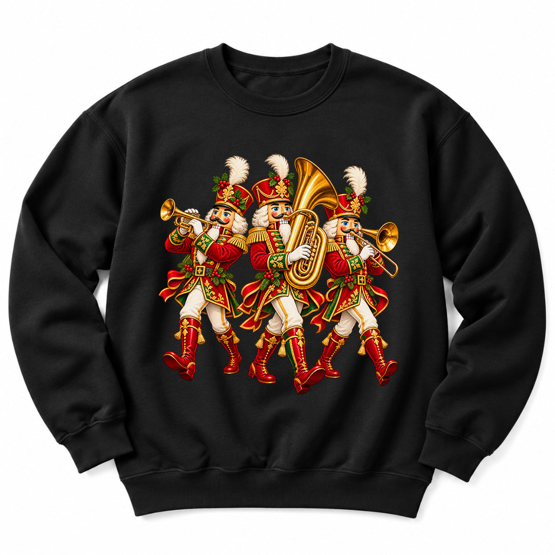 Christmas Brass Band Musicians Sweatshirt