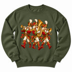 Christmas Brass Band Musicians Sweatshirt