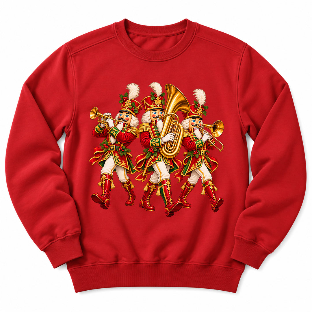 Christmas Brass Band Musicians Sweatshirt