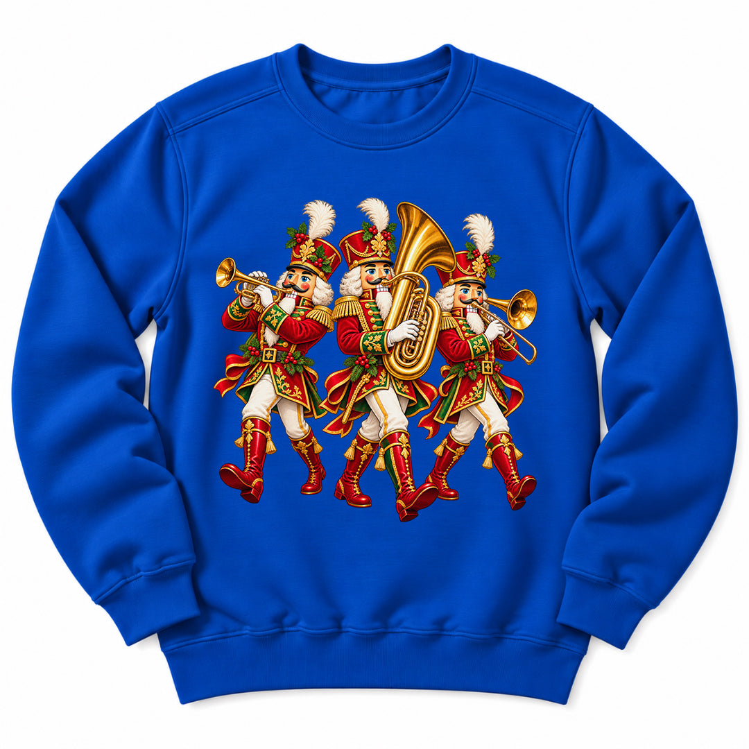 Christmas Brass Band Musicians Sweatshirt
