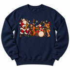 Christmas Santa Music Band Sweatshirt