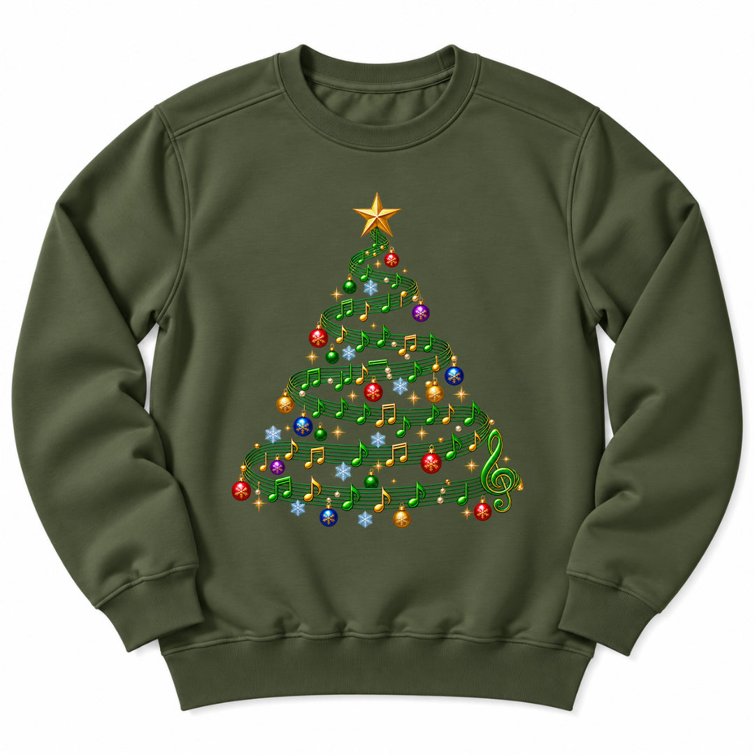 Musical Christmas Tree Sweatshirt