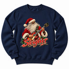 Santa Sleigher Guitar Sweatshirt