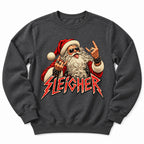 Santa Sleigher Rock Hand Sweatshirt