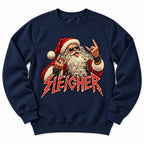 Santa Sleigher Rock Hand Sweatshirt