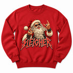 Santa Sleigher Rock Hand Sweatshirt