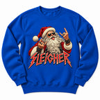 Santa Sleigher Rock Hand Sweatshirt