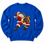 Santa Playing Saxophone Sweatshirt
