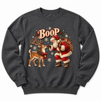 Santa Boo Reindeer Sweatshirt
