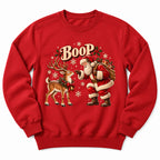 Santa Boo Reindeer Sweatshirt