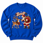 Santa Boo Reindeer Sweatshirt