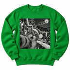 Christmas Cat Snow Selfie Sweatshirt