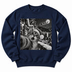 Christmas Cat Snow Selfie Sweatshirt
