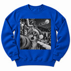 Christmas Cat Snow Selfie Sweatshirt