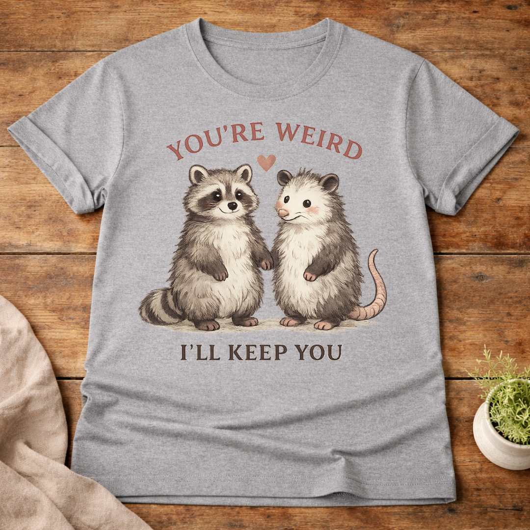 You're Weird I'll Keep You T-Shirt