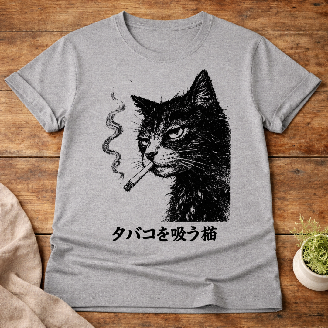 The Smoking Cat T-Shirt