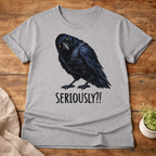 Funny Raven's Question T-Shirt