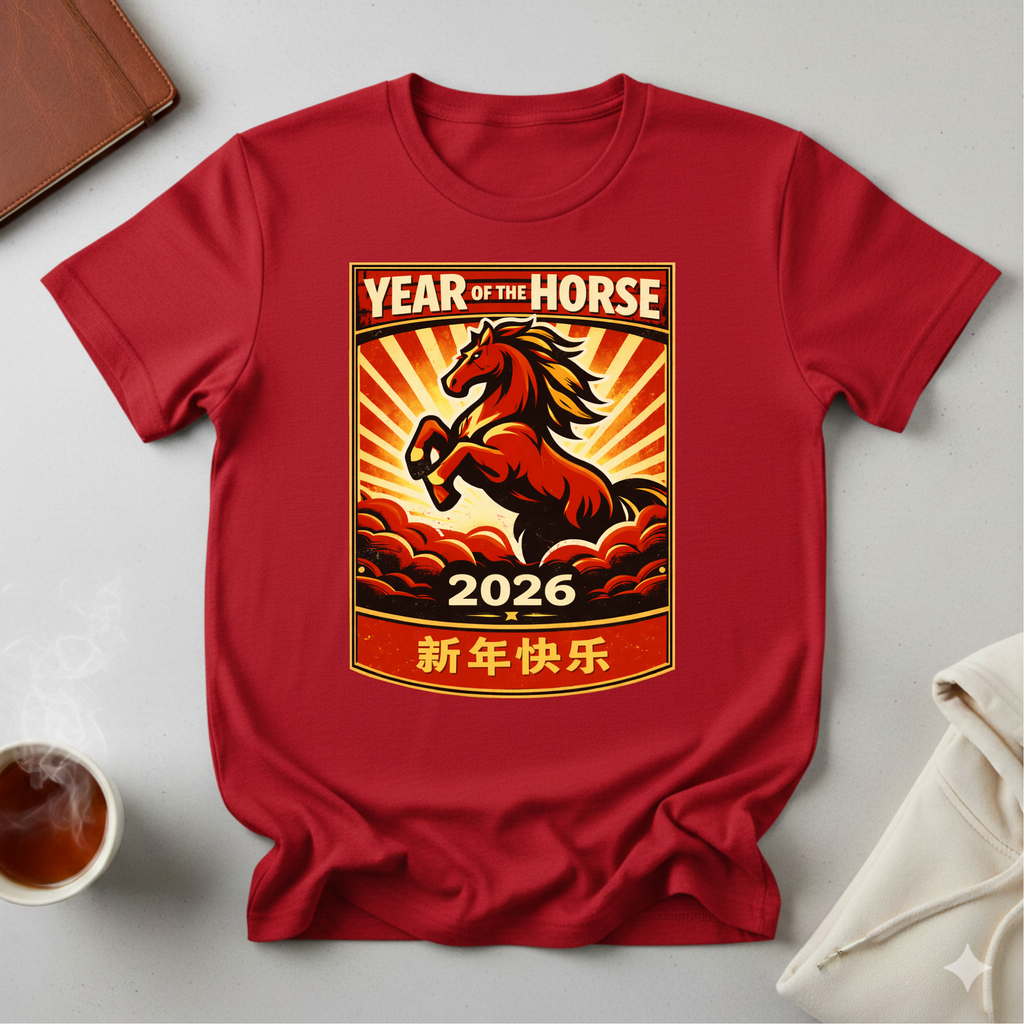 Chinese New Year 2026 Year Of The Horse T-Shirt