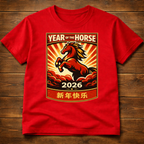 Chinese New Year 2026 Year Of The Horse T-Shirt