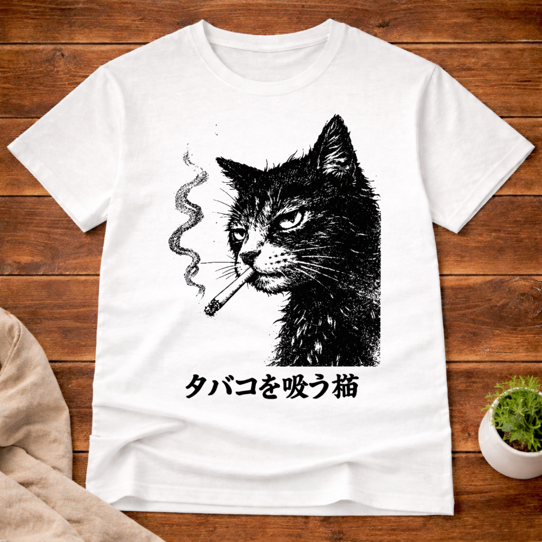The Smoking Cat T-Shirt