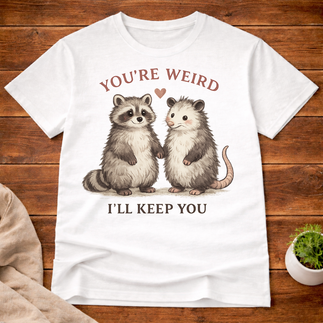 You're Weird I'll Keep You T-Shirt