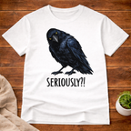 Funny Raven's Question T-Shirt