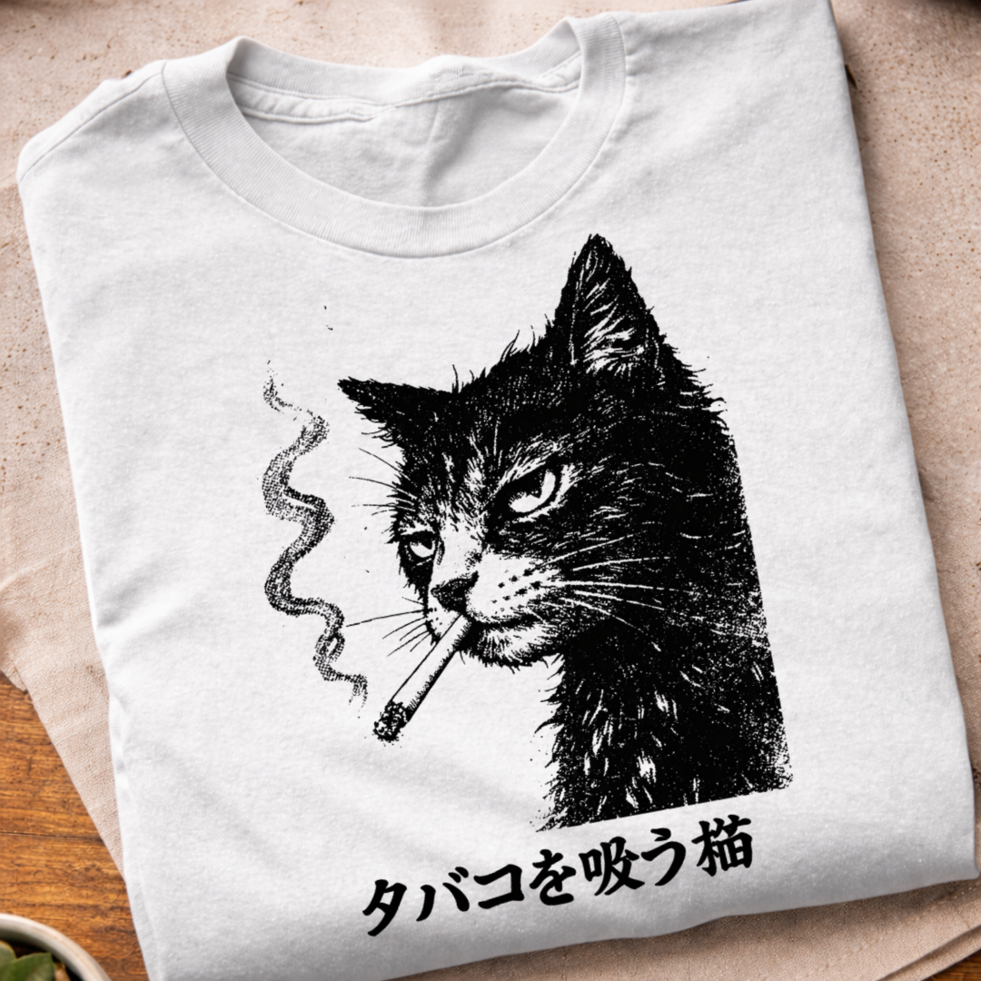 The Smoking Cat T-Shirt